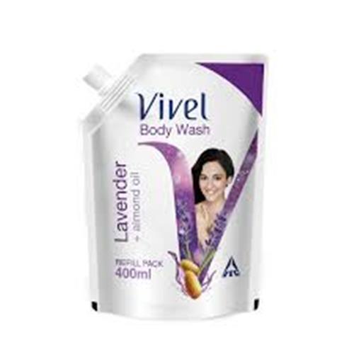 VIVEL BODY WASH MINT 400ml REFILL